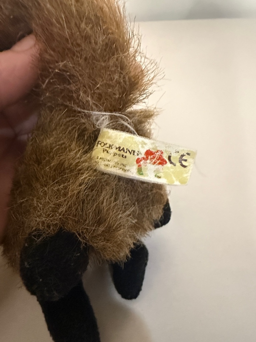 Folkmanis woodland animals finger puppets set of 3. Mini Fox, raccoon, squirrel - Picture 5 of 7